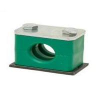 Hydraulic Pipe Tube Clamps | Standard/Heavy/Twin | PP/Aluminum Saddle with Steel Hardware | 6–42 mm | Rail/Weld Plate Mount | Vibration Noise Isolation for Hoses & Pipes UAE